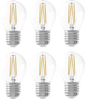 Ledvion 6x E27 LED Lamp Filament - 1W - 2100K - 50 Lumen - Clear