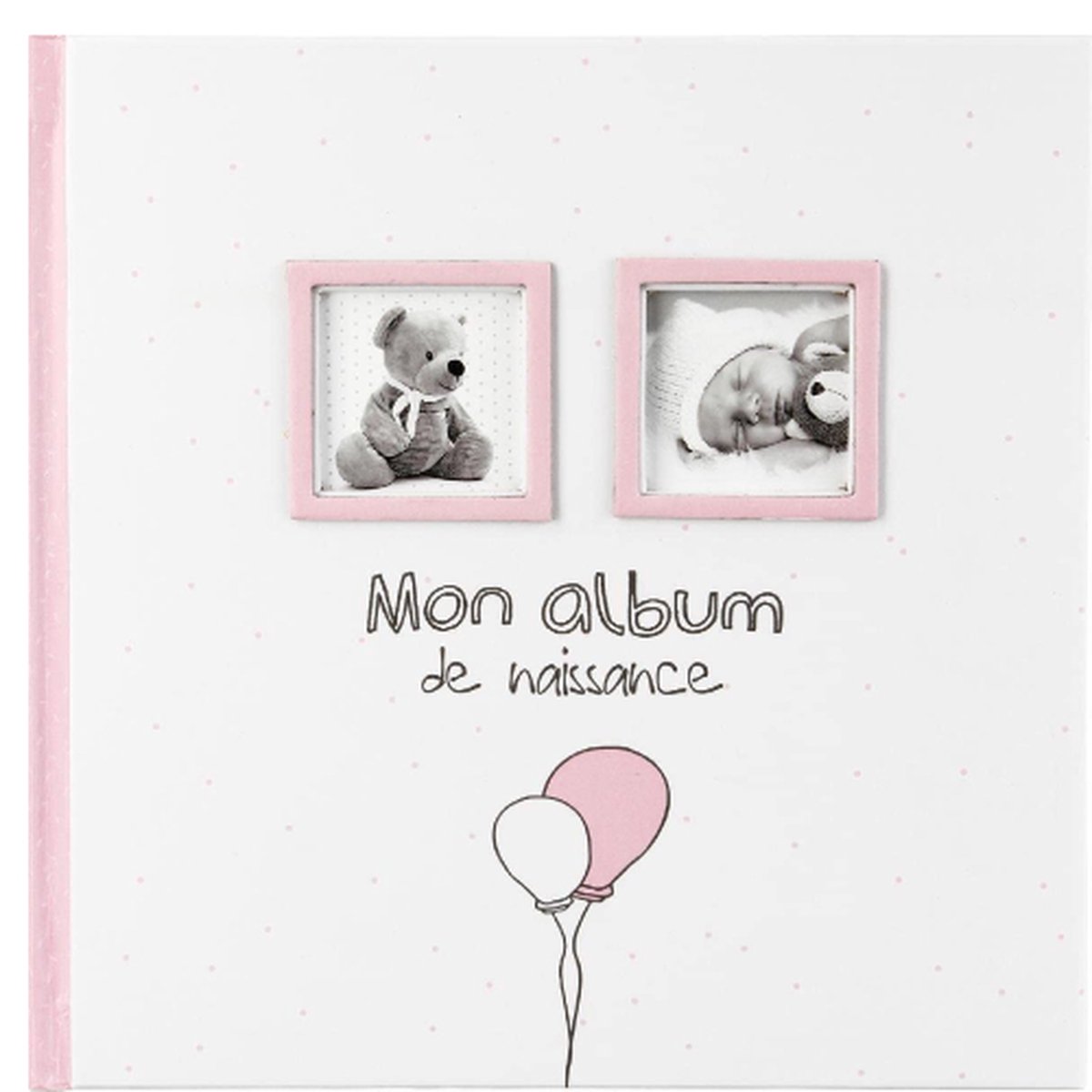Flightmode - Mijn babyalbum meisje - kleur roze
