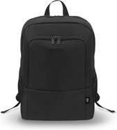 DICOTA Eco Backpack BASE 15-17.3 - leichter Notebook-Rucksack mit Schutzpolsterung und Stauraum, schwarz