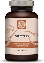 Cordyceps Sinensis - 180 Capsules - Vegetarisch en van biologische teelt - Kala Health
