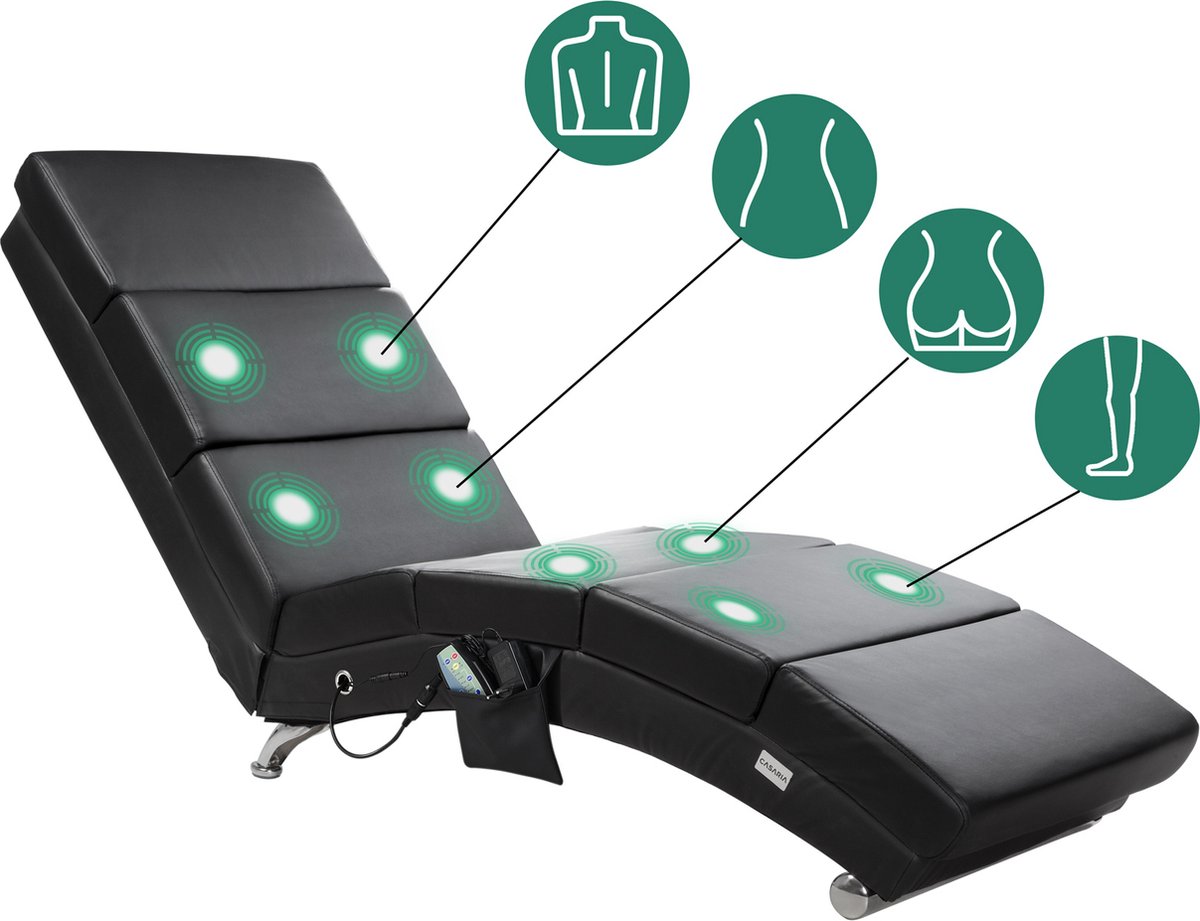 Casaria Relaxfauteuil - Massage en Verwarmingsfunctie - afbeelding 2