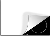 KitchenYeah® Inductie beschermer 70x52 cm - Wit - Kleuren - Neutraal - Kookplaataccessoires - Afdekplaat voor kookplaat - Inductiebeschermer - Inductiemat - Inductieplaat mat