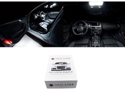 OEM Line LED Interieur Verlichting Lampen Pakket Hoge Kwaliteit Binnen Verlichting 6000K Wit Licht voor Audi A4 B8 / B8.5 / S line / Avant (Stationwagon/Estate) 2008-2015