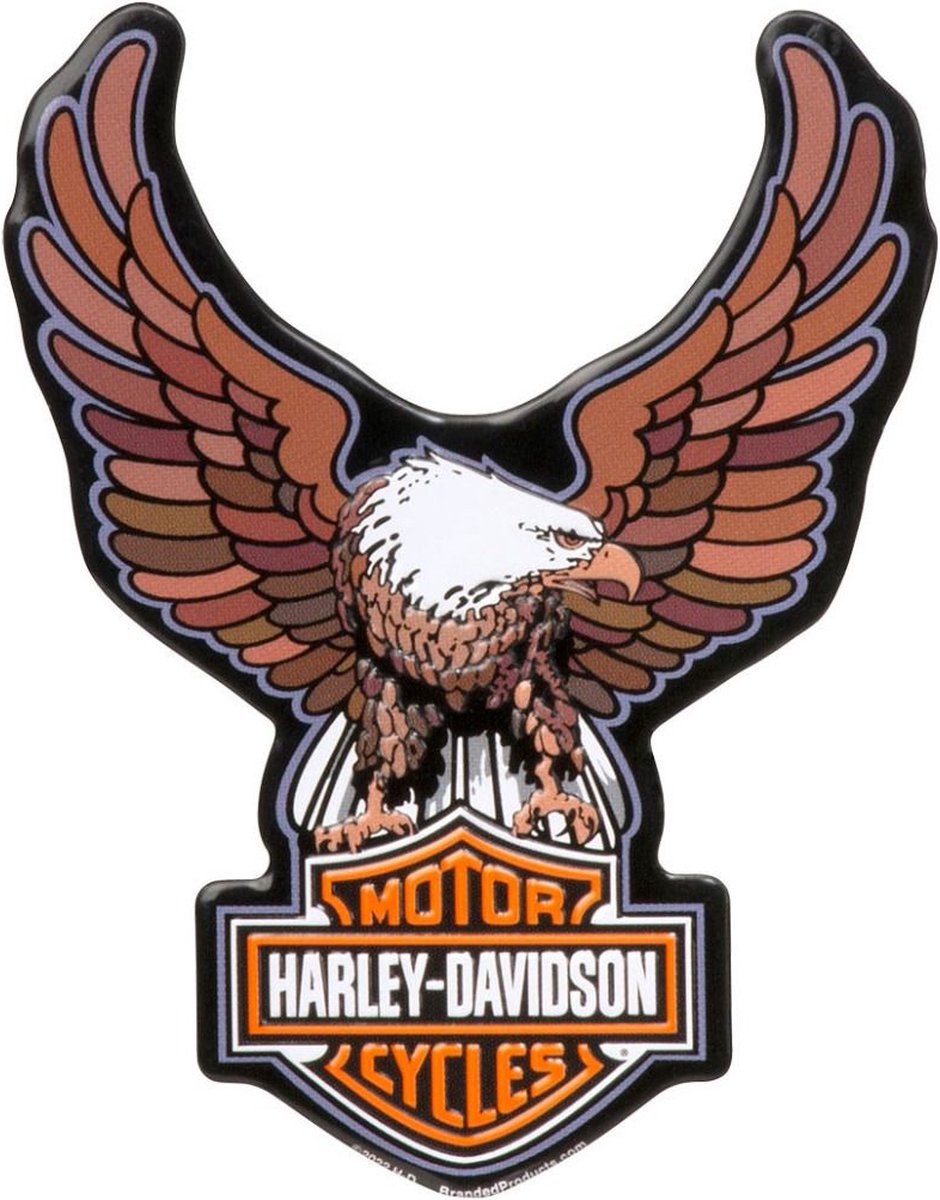 Harley-Davidson Bar & Shield Adelaar Magneet
