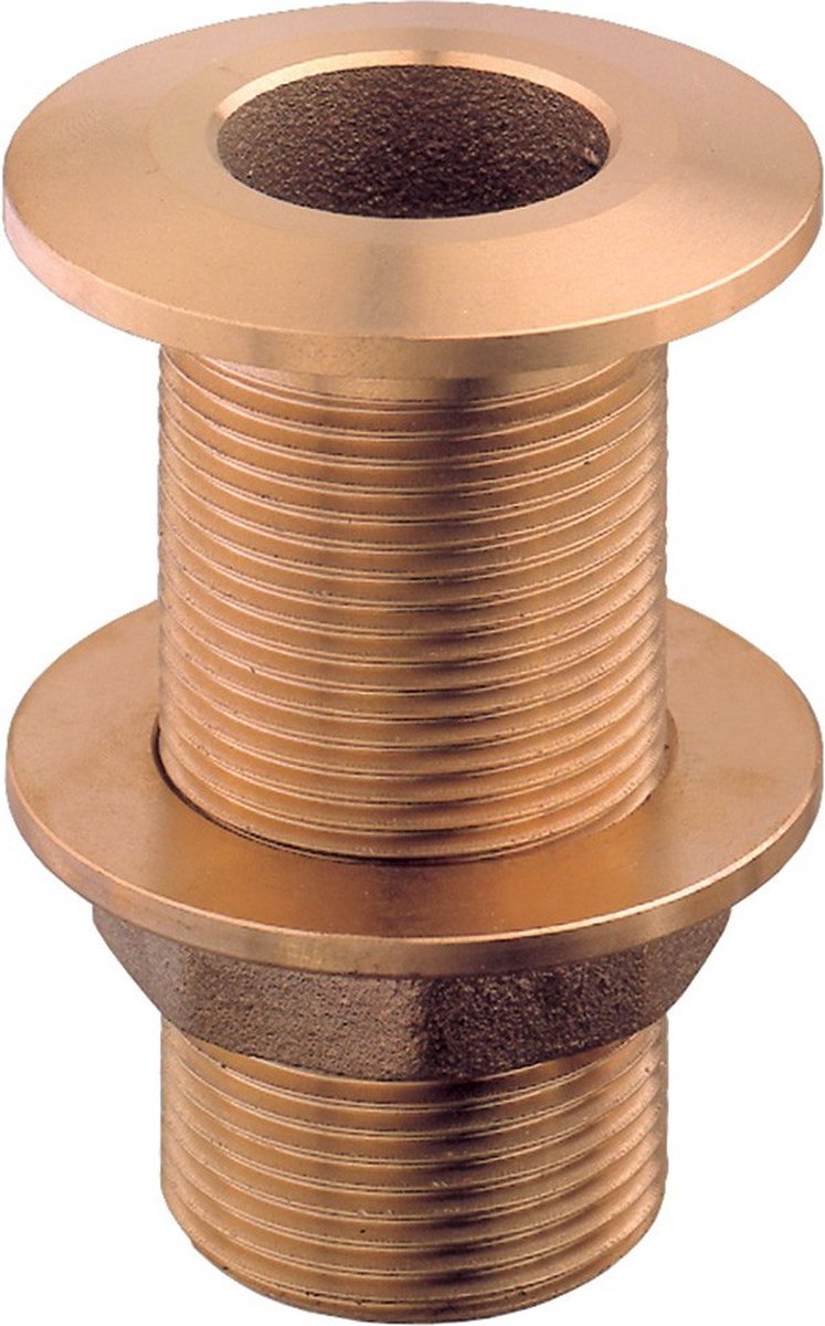 Huiddoorvoer brons 1¼” BSP x 82mm