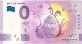 0 Euro biljet 2022 - Vrolijk Pasen