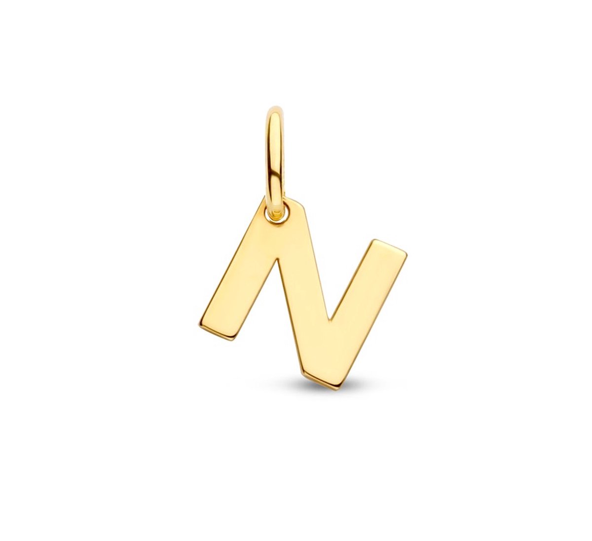 Geelgouden Hanger letter N 4023465