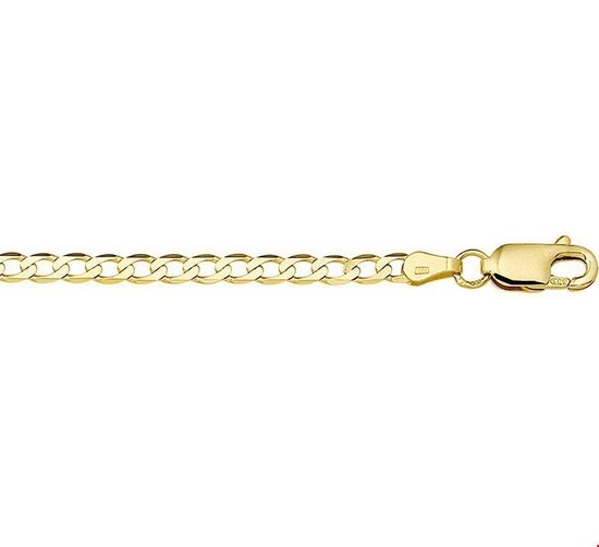 Bracelet or jaune taille gourmet 3 4016996 19 cm