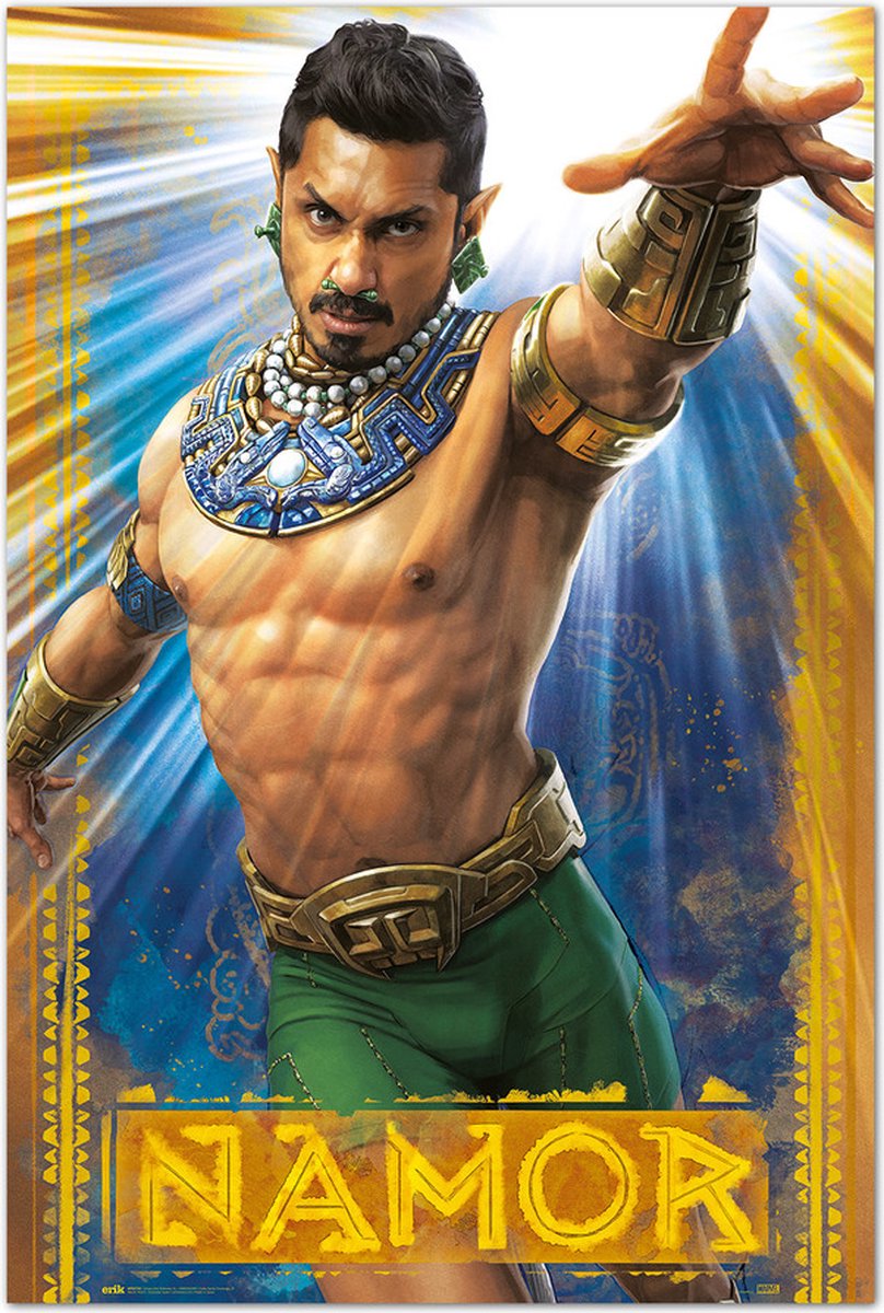 Posterpoint Black Panther poster Wakanda - Namor - Marvel - Film - 91.5 x 61 cm multi