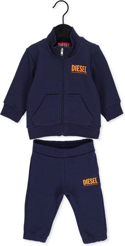 Diesel Suitylogolongxb-set Truien & Vesten - Blauw