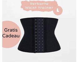 Waist trainer snel afvallen corset body shaper dames buikband na zwangerschap na operatie latex korset waist shaper lingerie kleding afslanken fitness sport Maat L - Milaya Pantera®