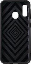 Hoesje Geschikt Voor Samsung Galaxy A20 hoesje Shockproof Armor case - back cover – TPU – Zwart
