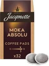 Jacqmotte Moka Absolu Koffiepads 10x Zakje a 32 Pads