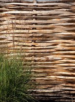 Intergard Kastanjescherm gespleten tuinschermen vlechtscherm 150x160cm