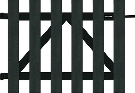 Intergard Tuinhek poortje composiet wpc hekwerk 80x100cm