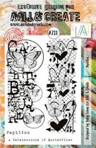 Aall & Create clearstamps A5 - Papillon