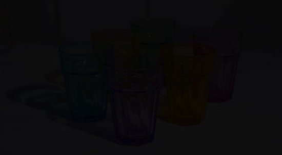 Set van 8 Drinkglazen 200 ml – Waterglazen en Sapglazen met Reliëf