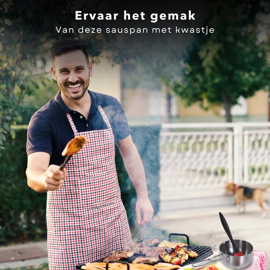 Napoleon BBQ gietijzeren sauspan & deksel - ø18cm - Tuincentrum Schmitz