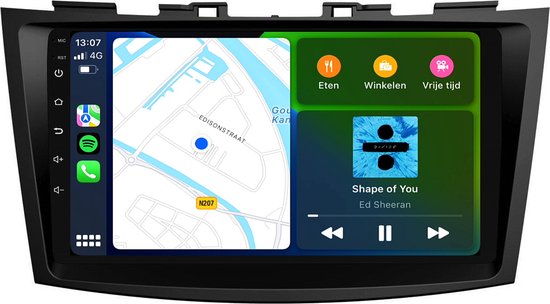 Autoradio Suzuki Swift CarPlay | 2011 à 2017 | Android Auto