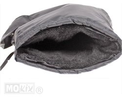 Handmoffen hand warmers handschoen MKX - scooter / fiets - universeel zwart