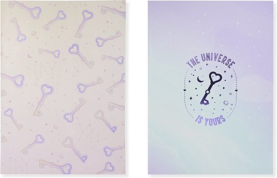 Carnets Kangaro - Galaxy Girl - A4 - ligne - 4 pièces - K-PM410003