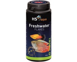 HS aqua - Freshwater Flakes voor aquariumvissen - 400 ml