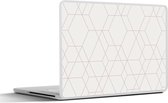 Laptop sticker - 14 inch - Mozaïek - Design - Geometrie - 32x5x23x5cm - Laptopstickers - Laptop skin - Cover