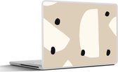Laptop sticker - 17.3 inch - Pastel - Abstract - Design - 40x30cm - Laptopstickers - Laptop skin - Cover