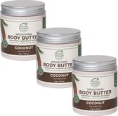 PETAL FRESH - Body Butter Coconut - 3 Pak