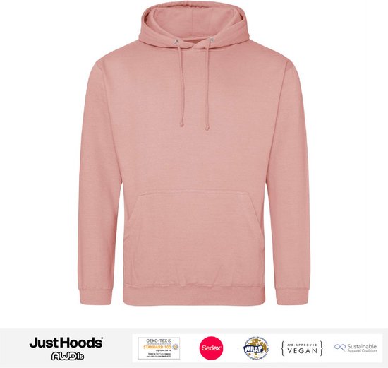 AWDis Just Hoods / Old Pink College Kids Sweat à capuche Taille 5