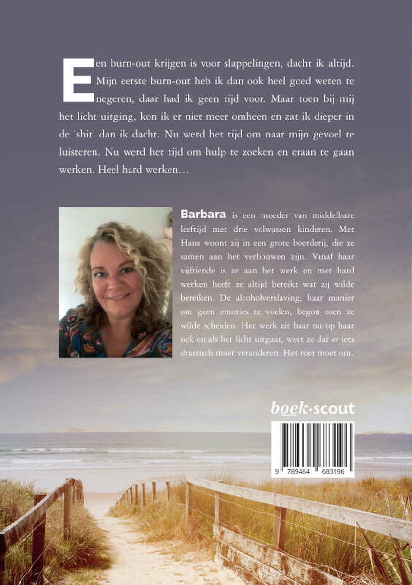 Een burn-out is hard werken - back cover