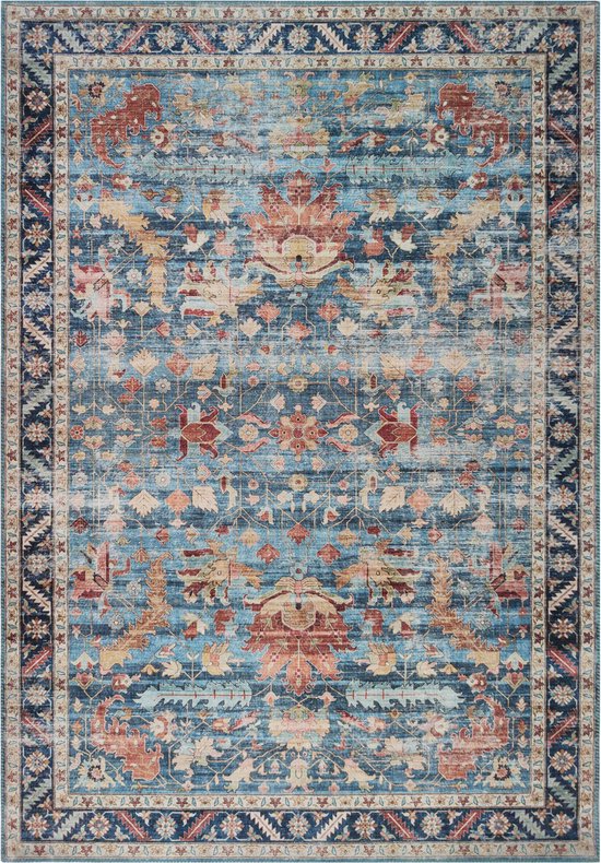 Ontdek Vloerkleed Medea Blauw in diverse maten