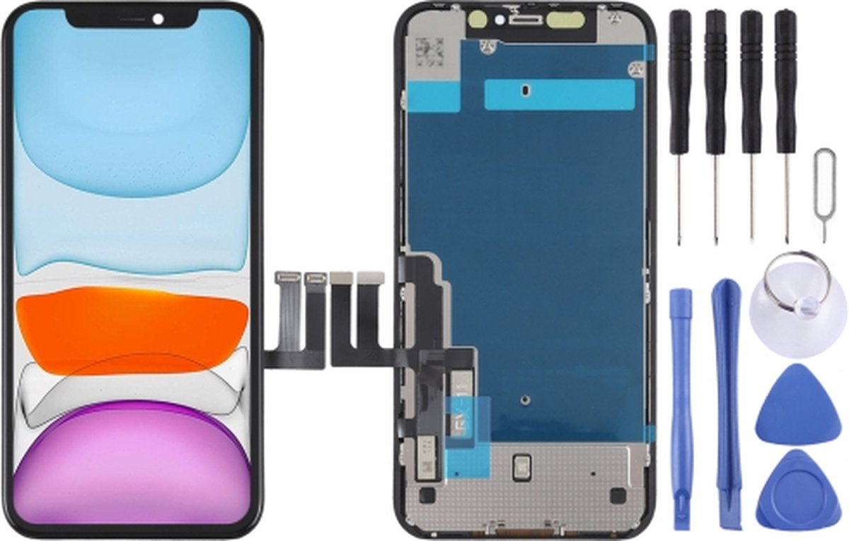GX incell LCD-scherm voor iPhone 11 met Digitizer Full Assembly