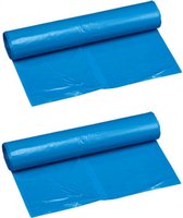 Papstar 50x sacs poubelles / sacs poubelles - 120 litres - bleu - sacs conteneurs