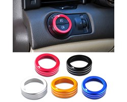 Opel Lichtschakelaar Ring - Zwart - Geschikt voor Opel Astra (J/K), Opel Astra GTC (J), Zafira (C), Adam, Corsa (E/F), Combo (E), Crossland (X), Grandland (X), Insignia (A), Karl, Meriva (B) & Mokka (A/B/X)
