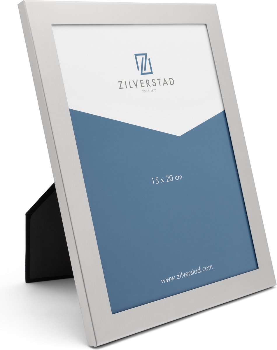 Zilverstad Fotolijst Nevada 15x20 cm - aluminium Zilver