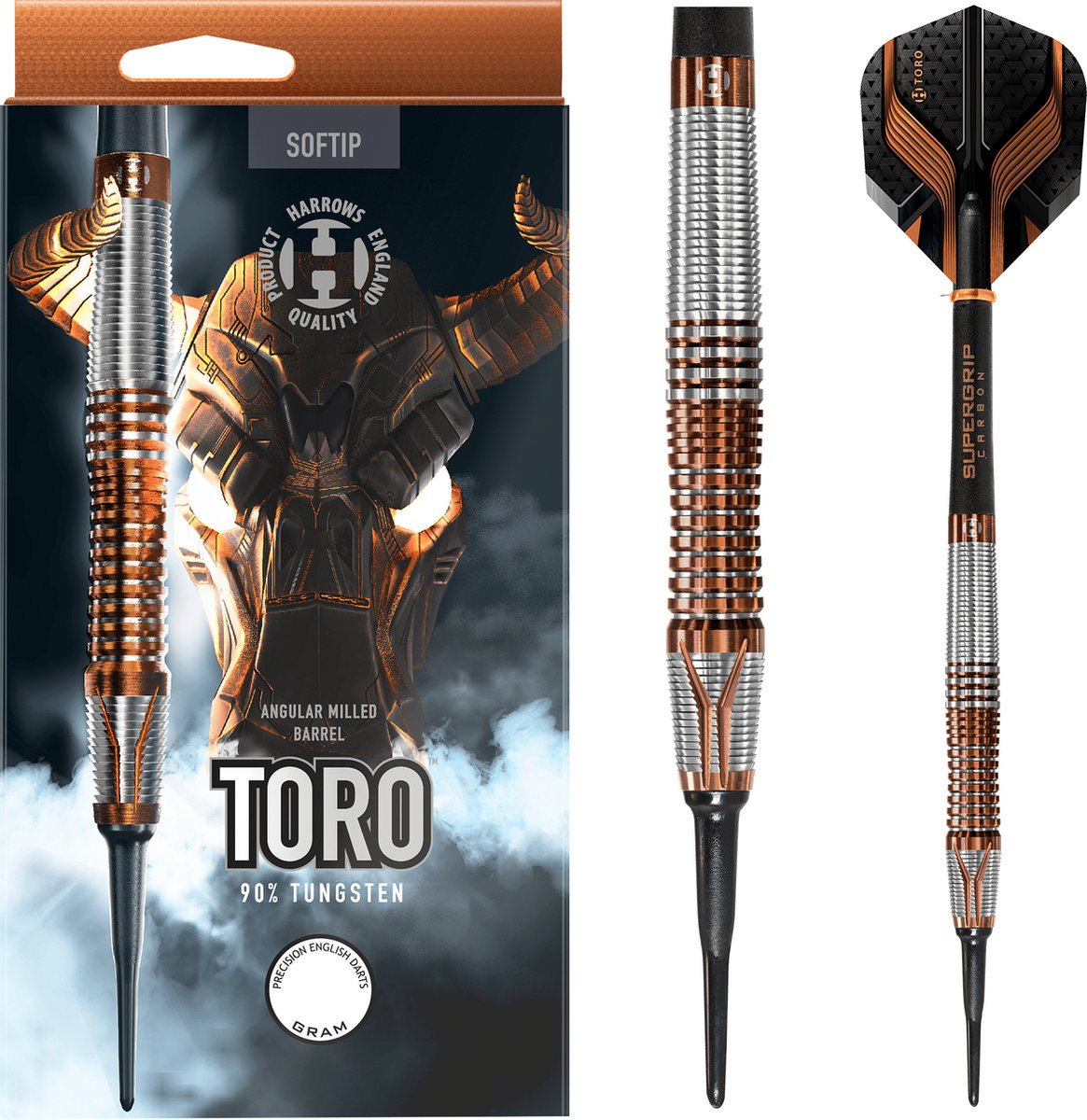 Harrows Toro 90% - Soft Tip Darts
