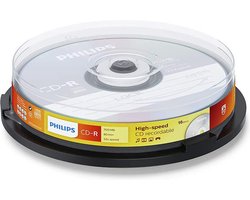 Philips CD-R 700MB 10pcs Spindel 52x