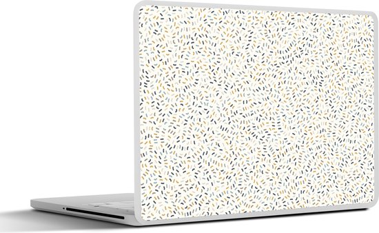 Autocollant pour ordinateur portable - 14 pouces - Motifs - Confettis - Pastel - 32x5x23x5cm - Autocollants pour ordinateur portable - Peau pour ordinateur portable - Couverture