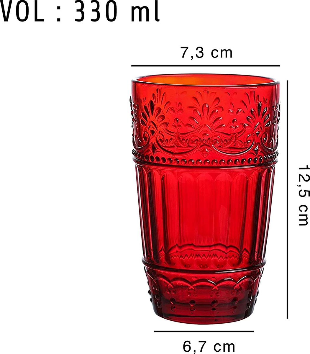 Verre personnalisable 39cl (Lot de 6) – Style verre whisky