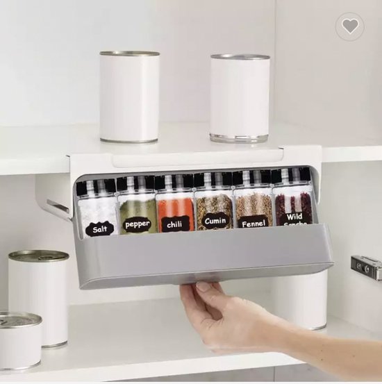 Pantrykastorganizer voor boven de deur, 9-laags stalen hangende kruidenrekken, verstelbare wandplanken, voor thuis, keuken en badkamer, zwart | NL