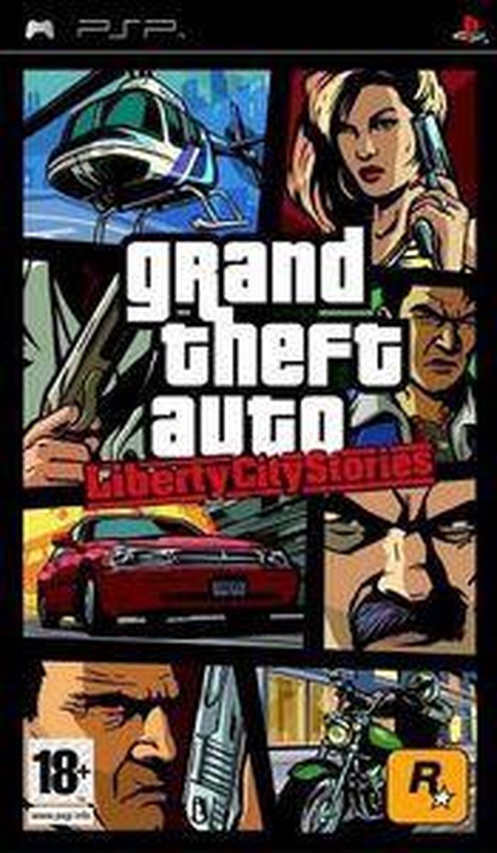 PSP Grand Theft Auto Liberty City Stories - Platinum