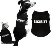 TopVos - Hondentrui - Security - Zwart/Wit - Grote Katten & Medium Honden