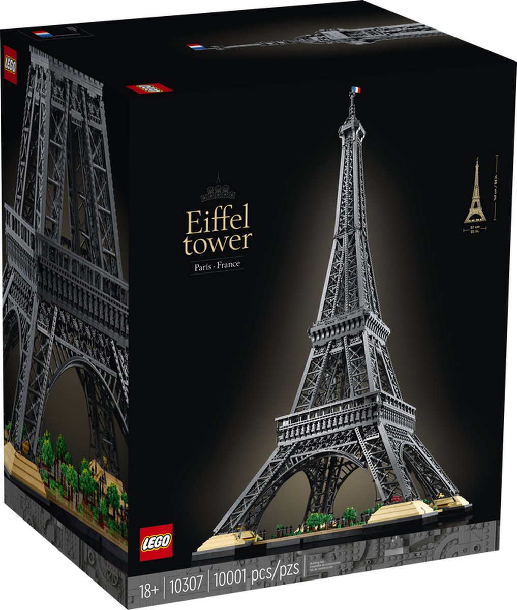 LEGO ICONS 10307 Eiffeltoren - LEGO Eiffel Tower | bol.com