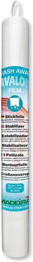 Bosal Stick Stitch N Rinse Wash Away Stabilizer 8.5 x 11 10/Pkg, Other, Multicolor, 22 x 28 x 0.5cm
