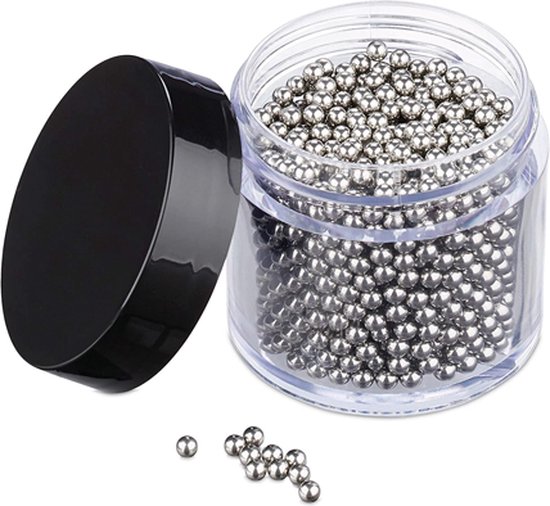 WYNER Perles de nettoyage - Boules de nettoyage en métal - Nettoyage de carafe - Carafe à Vin - Carafe à vin - Aérateur de vin - Carafe à Vin - Accessoires de vêtements pour bébé pour le Vin - Maintenance des Carafes