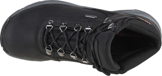 Merrell Erie Mid Leather Wp Wandelschoenen Heren - Black - Maat 42