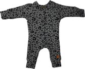 Onesie panter grijs