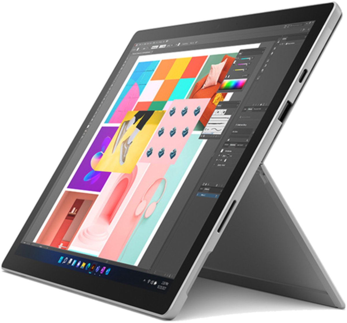 Microsoft Surface Pro 7+ - 12.3” (31,2 cm) - Intel® Core™ i3 1115G4 - 8GB LPDDR4X - 128GB NVMe SSD - Intel® Iris® Xe Graphics - Windows 10 Pro