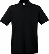 Koe Melbourne Aanstellen Donkerblauw/navy polo shirt premium van katoen voor heren - Katoen - 180  grams - Polo... | bol.com